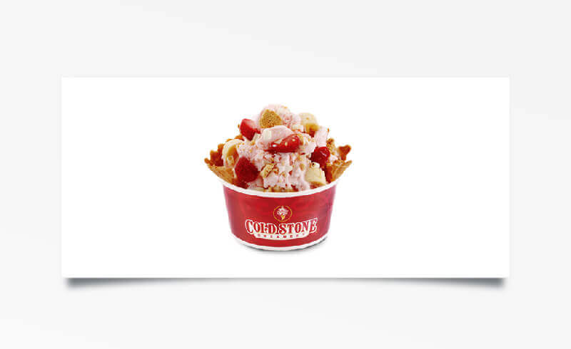 COLD STONE 大杯經典冰淇淋(含原味脆餅)兌換券