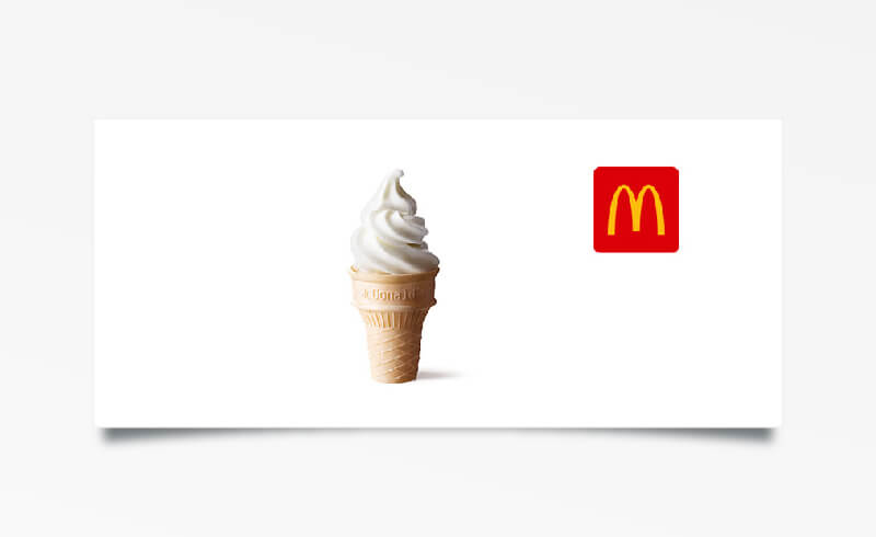 麥當勞蛋捲冰淇淋兌換券