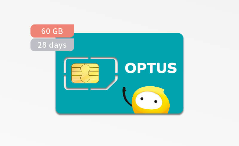 [FLEX45] Optus預付卡門號（28天/60GB+通話）