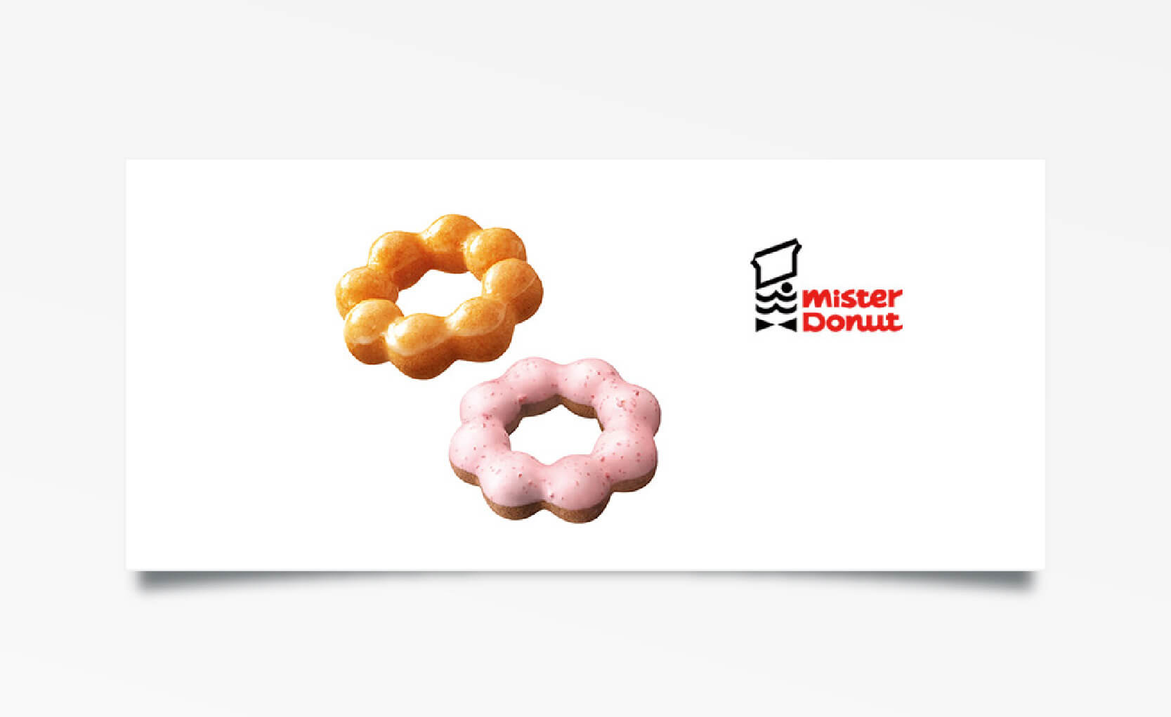 Mister Donut 甜甜圈(2入)兌換券