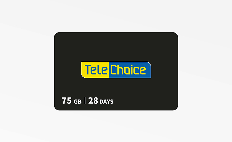 Telechoice ESIM_28天_75GB
